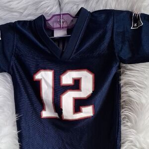 NFL Kids Navy Blue Jersey with White Accents